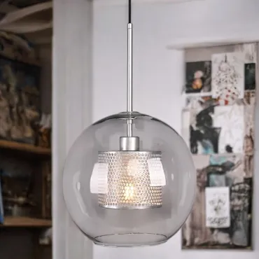 Подвесной светильник CATCH silver D30 от ImperiumLoft