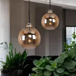 Подвесной светильник CATCH AMBER Pear L D30 от ImperiumLoft