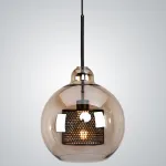 Подвесной светильник CATCH AMBER Pear L D30 от ImperiumLoft