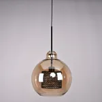 Подвесной светильник CATCH AMBER Pear L D30 от ImperiumLoft