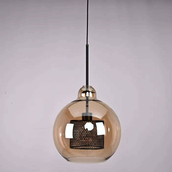 Подвесной светильник CATCH AMBER Pear L D30 от ImperiumLoft