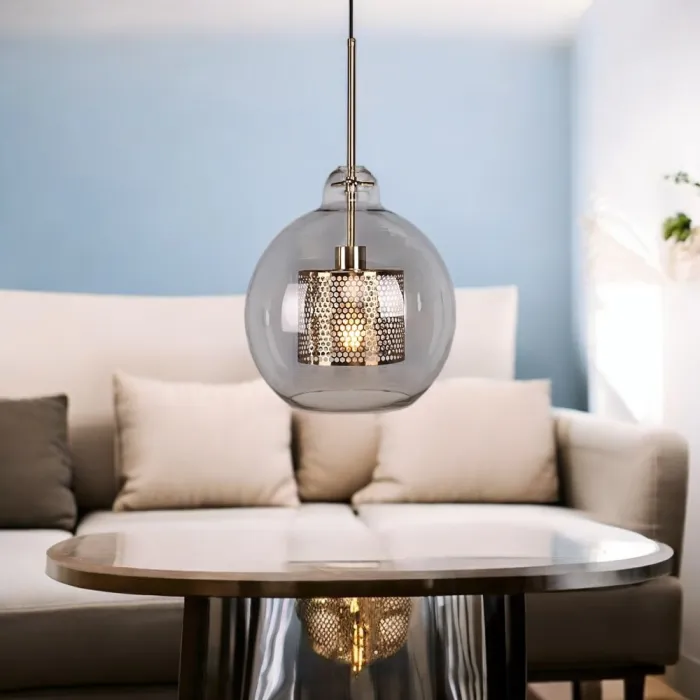 Подвесной светильник CATCH F pear brass D30 от ImperiumLoft