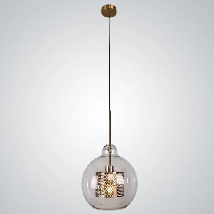 Подвесной светильник CATCH F pear brass D30 от ImperiumLoft