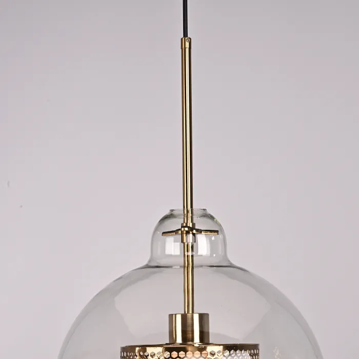 Подвесной светильник CATCH F pear brass D30 от ImperiumLoft