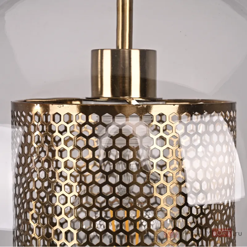 Подвесной светильник CATCH F pear brass D30 от ImperiumLoft