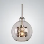 Подвесной светильник CATCH F pear brass D30 от ImperiumLoft