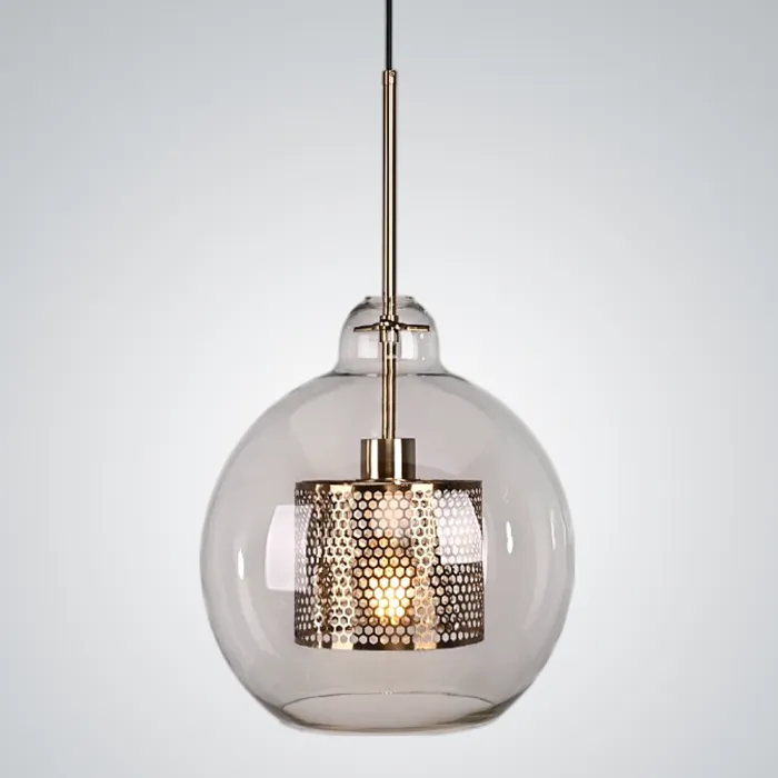 Подвесной светильник CATCH F pear brass D30 от ImperiumLoft
