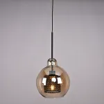 Подвесной светильник CATCH AMBER Pear S D25 от ImperiumLoft