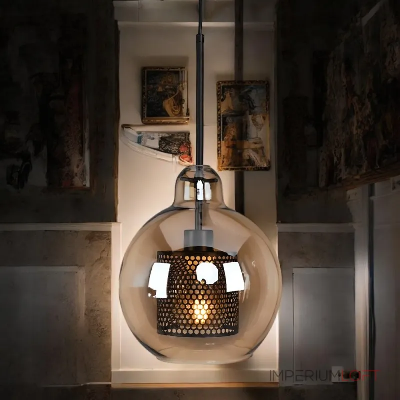 Подвесной светильник CATCH AMBER Pear S D25 Подвесной светильник CATCH AMBER Pear S D25