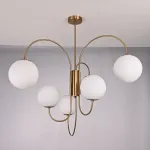 Люстра на штанге Gooseneck Pelle Chandelier