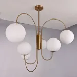 Люстра на штанге Gooseneck Pelle Chandelier
