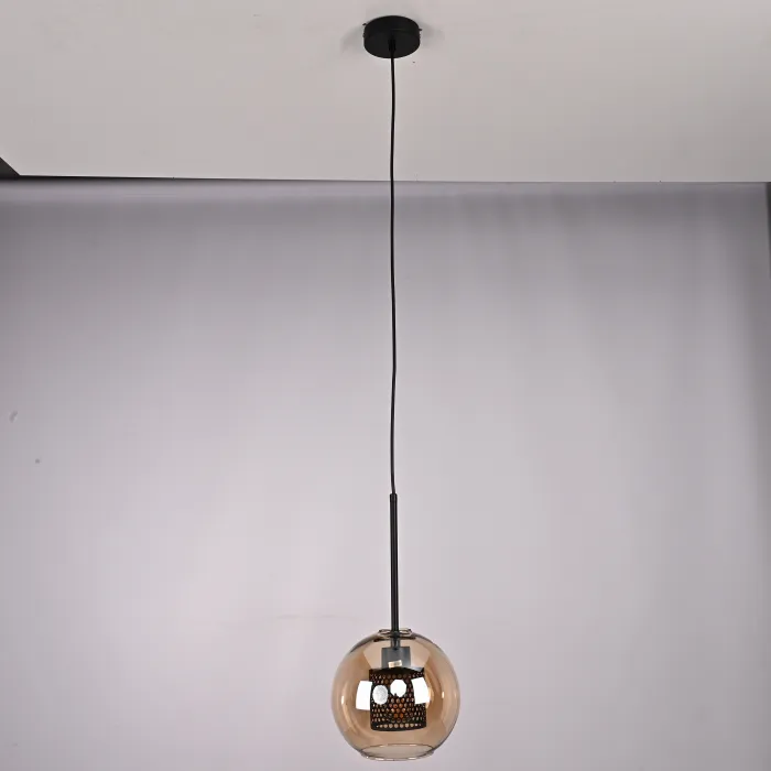 Подвесной светильник CATCH AMBER  Ball S D20 от ImperiumLoft