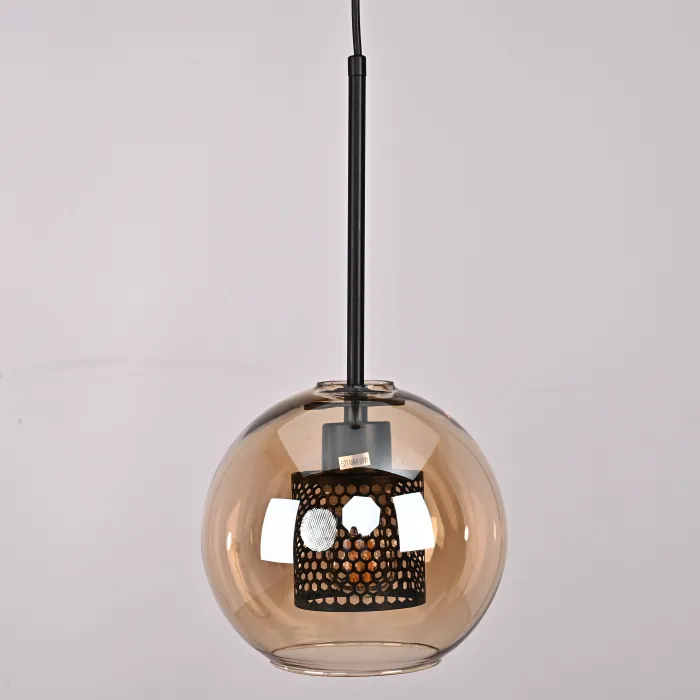 Подвесной светильник CATCH AMBER  Ball S D20 от ImperiumLoft
