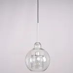 Подвесной светильник CATCH F pear silver D25 от ImperiumLoft