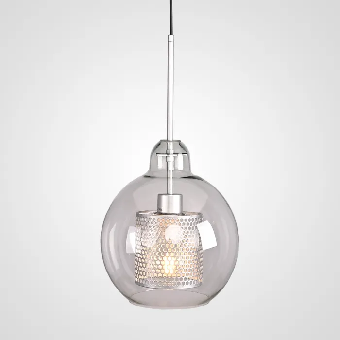 Подвесной светильник CATCH F pear silver D25 от ImperiumLoft