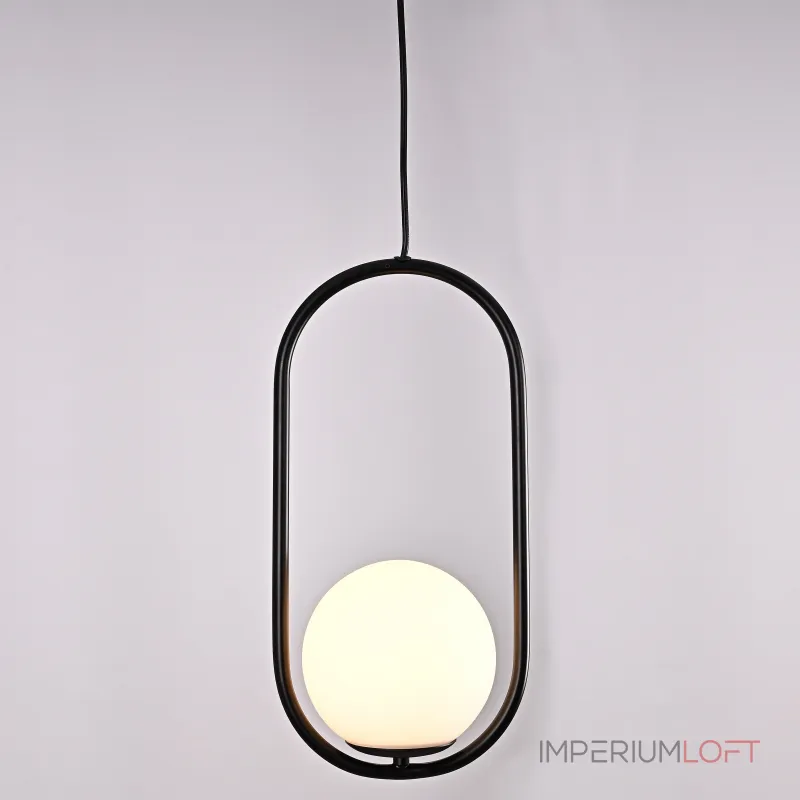 Подвесной светильник Matthew McCormick hoop 40 Black MILA Pendant от ImperiumLoft Подвесной светильник Matthew McCormick hoop 40 Black MILA Pendant от ImperiumLoft