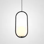 Подвесной светильник Matthew McCormick hoop 40 Black MILA Pendant от ImperiumLoft