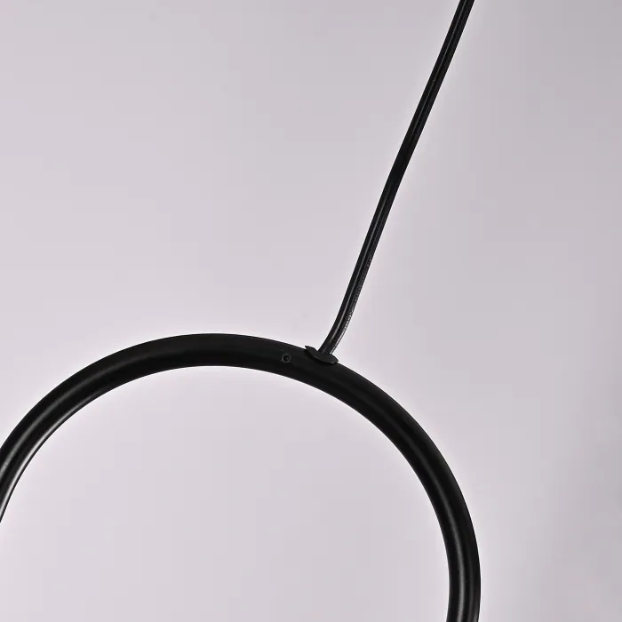 Подвесной светильник Matthew McCormick hoop 40 Black MILA Pendant от ImperiumLoft