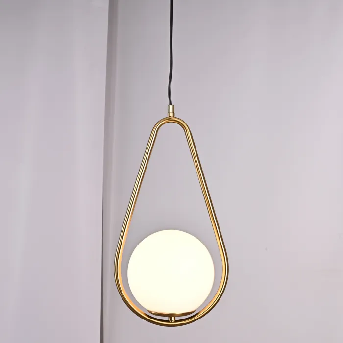Подвесной светильник HOOP DROP Brass от ImperiumLoft