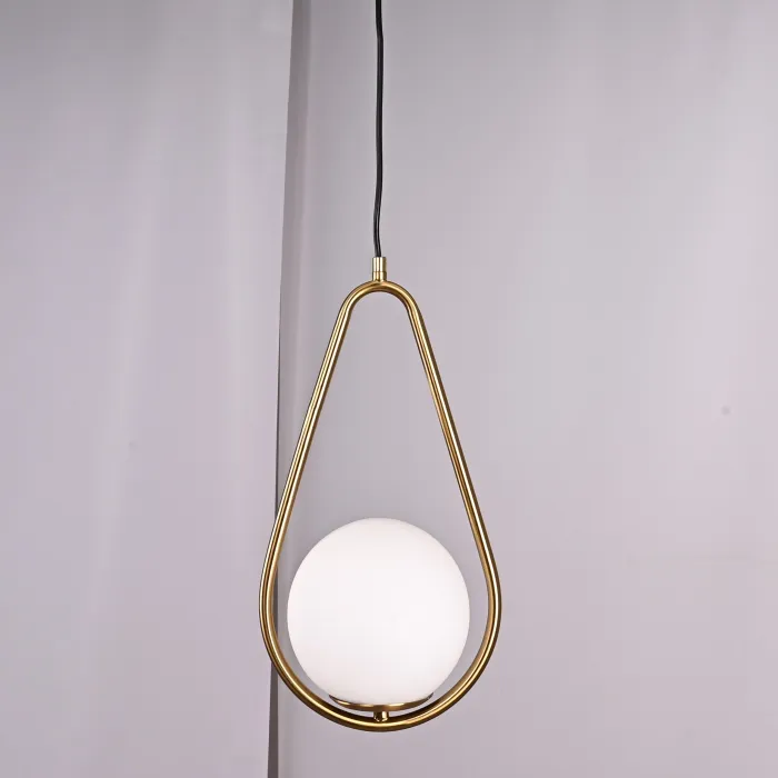Подвесной светильник HOOP DROP Brass от ImperiumLoft