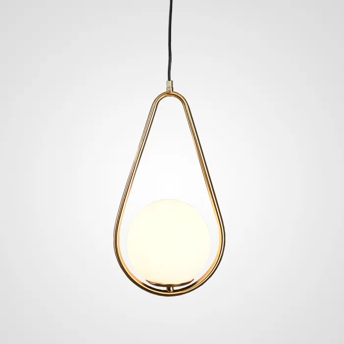 Подвесной светильник HOOP DROP Brass от ImperiumLoft