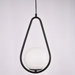 Подвесной светильник HOOP DROP Black от ImperiumLoft