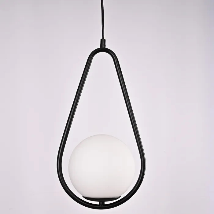 Подвесной светильник HOOP DROP Black от ImperiumLoft