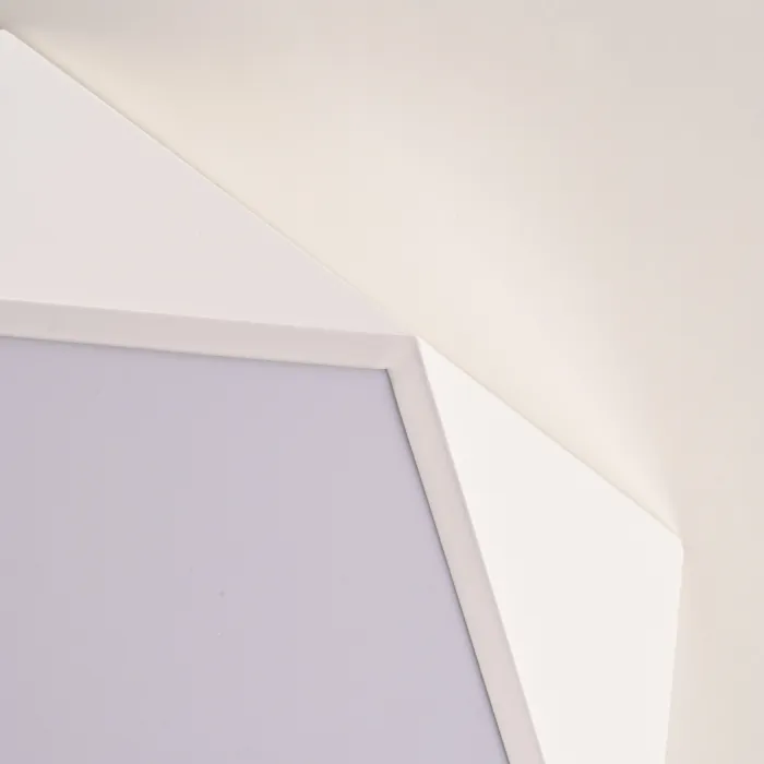 Потолочный светодиодный светильник GEOMETRIC White D40 от ImperiumLoft