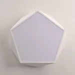 Потолочный светодиодный светильник GEOMETRIC White D40 от ImperiumLoft