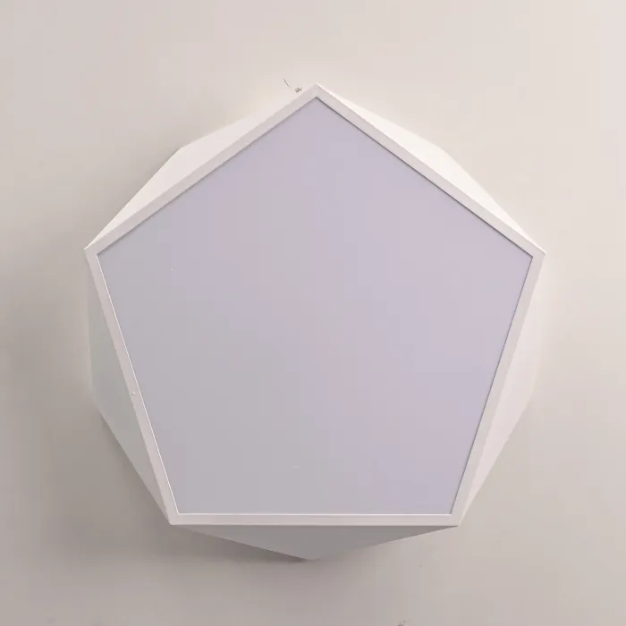 Потолочный светодиодный светильник GEOMETRIC White D40 от ImperiumLoft