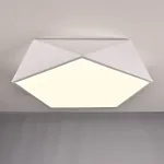 Потолочный светодиодный светильник GEOMETRIC White D60 от ImperiumLoft