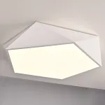 Потолочный светодиодный светильник GEOMETRIC White D60 от ImperiumLoft