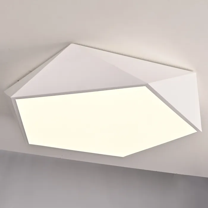 Потолочный светодиодный светильник GEOMETRIC White D60 от ImperiumLoft
