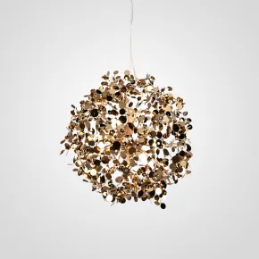 Люстра Tezani Argent Suspension Pendant lamp 85 gold D50