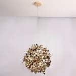 Люстра Tezani Argent Suspension Pendant lamp 85 gold D50 от ImperiumLoft