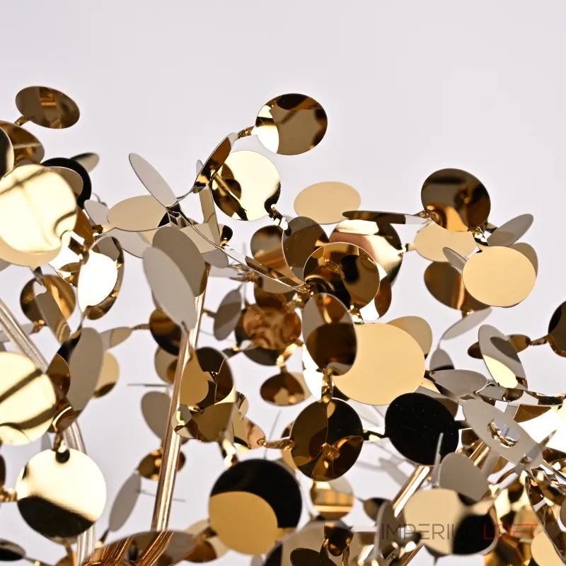 Подвесной светильник Tezani Argent Suspension Pendant lamp 85 gold D80 Подвесной светильник Tezani Argent Suspension Pendant lamp 85 gold D80