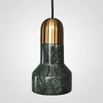 Подвесной светильник JAZZ STONE green brass от ImperiumLoft