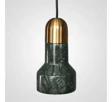 Подвесной светильник JAZZ STONE green brass