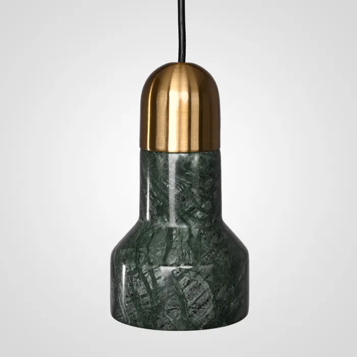 Подвесной светильник JAZZ STONE green brass от ImperiumLoft