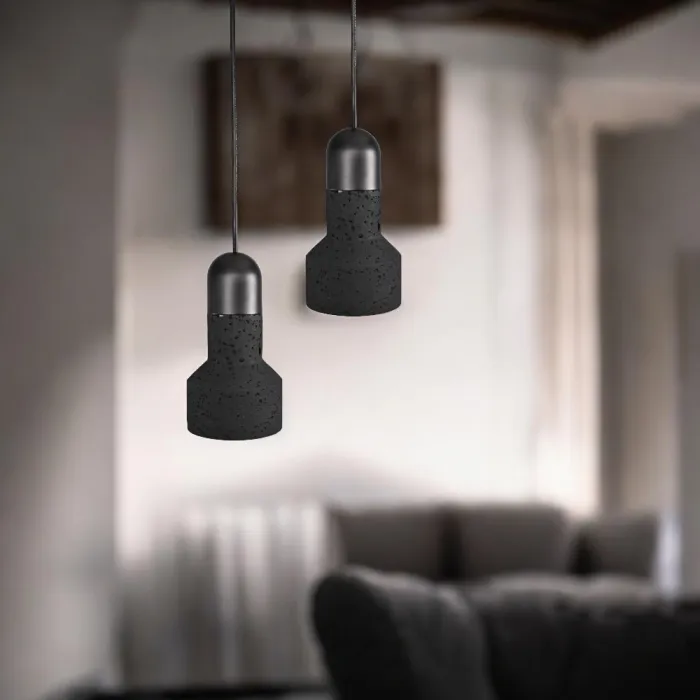 Подвесной светильник JAZZ STONE black от ImperiumLoft