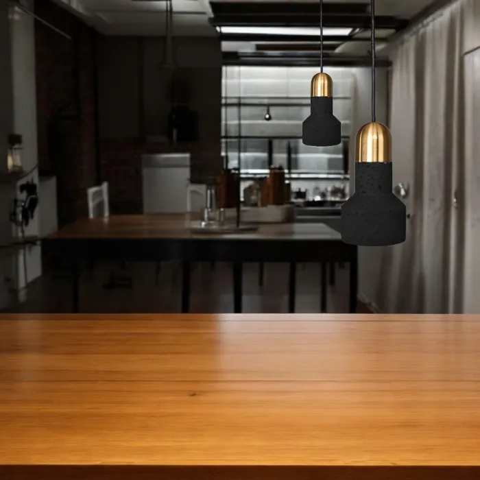 Подвесной светильник JAZZ STONE black от ImperiumLoft