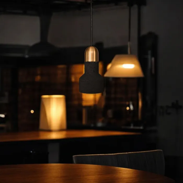 Подвесной светильник JAZZ STONE black от ImperiumLoft