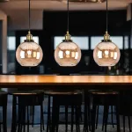 Подвесной светильник Loft Clear Glass Sphere Cloche Дымчатый от ImperiumLoft