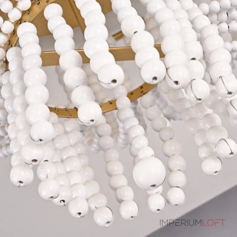 Потолочная люстра JACQUELINE CLEAR FLUSH-MOUNT brass Потолочная люстра JACQUELINE CLEAR FLUSH-MOUNT brass