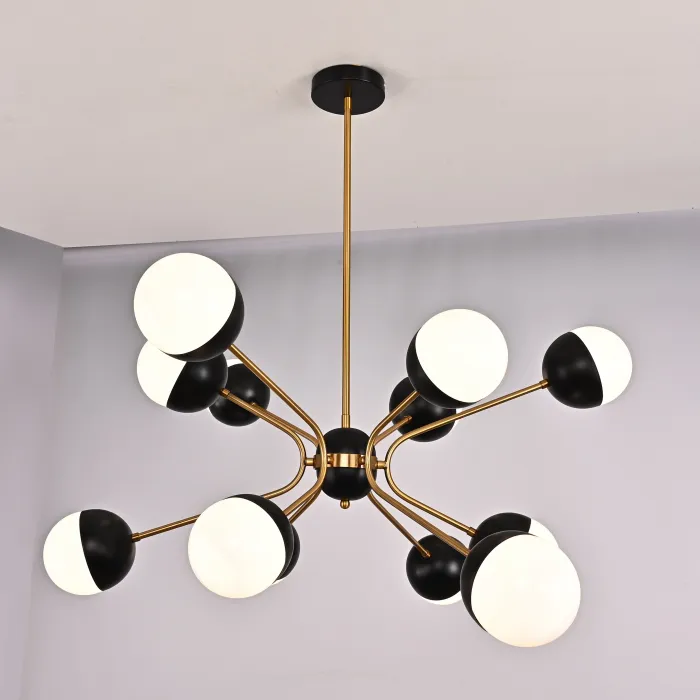 Люстра Rewire Custom Orb Chandelier in 1950 от ImperiumLoft
