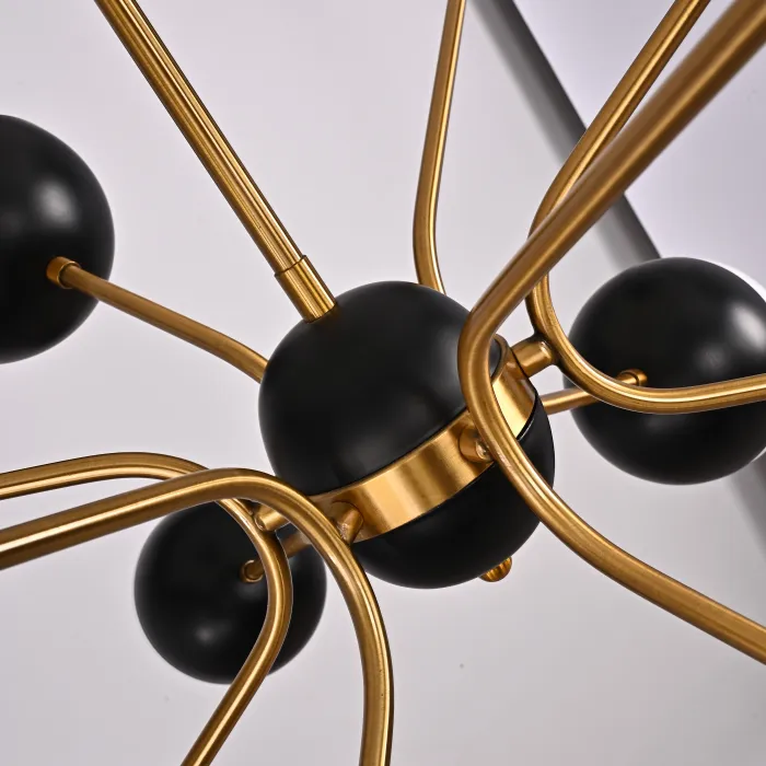 Люстра Rewire Custom Orb Chandelier in 1950 от ImperiumLoft
