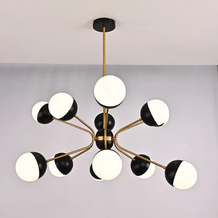 Люстра Rewire Custom Orb Chandelier in 1950 от ImperiumLoft
