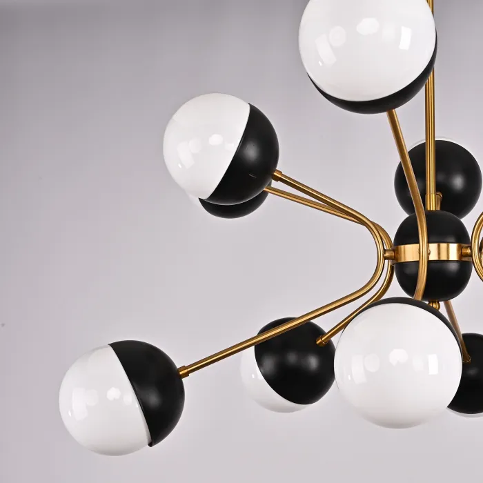 Люстра Rewire Custom Orb Chandelier in 1950 от ImperiumLoft