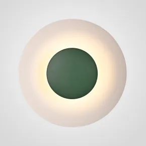 Бра TWIRL D25 White/Green
