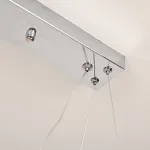 Подвесная светодиодная люстра из 2 элегантных пересекающихся колец ZENDA D40+D40 от ImperiumLoft